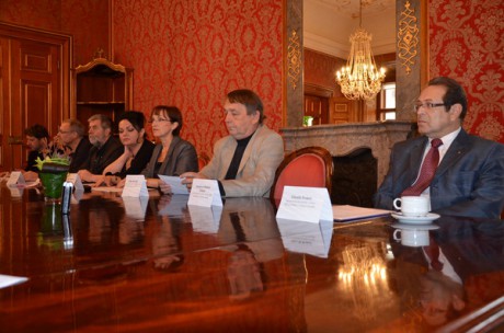 Ze včerejší tiskové konference. FOTO archiv MK ČR