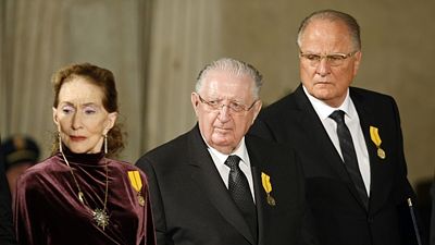 Soňa Červená, František Čuba a Jan Dvořáček. FOTO JAN HANDREJCH