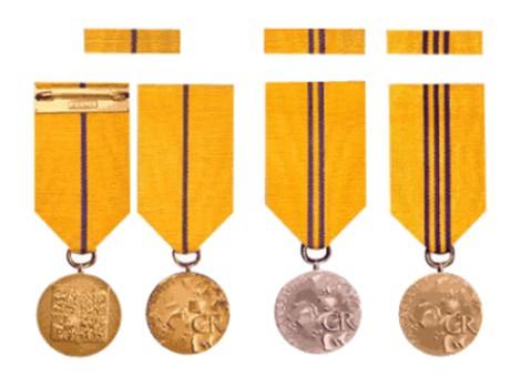 Medaile za zásluhy. Repro archiv