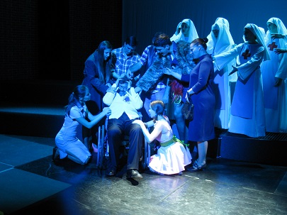 Tým Divadla Na Orlí zasluhuje velké uznání za odvahu i za kvalitní provedení opery. FOTO archiv JAMU