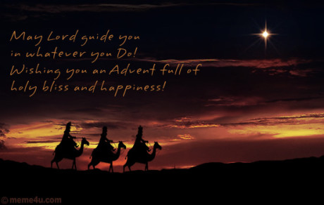 May Lord guide you in whatever you Do! Wishing you an Advent full of holy bliss and happiness! FOTO archiv