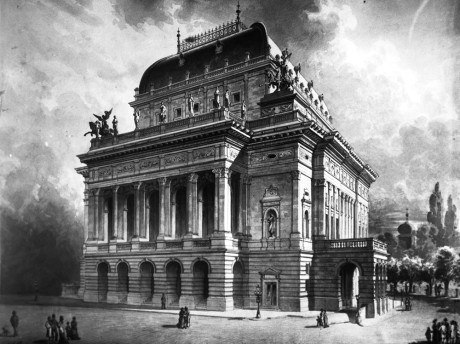Národní divadlo Praha. Repro archiv
