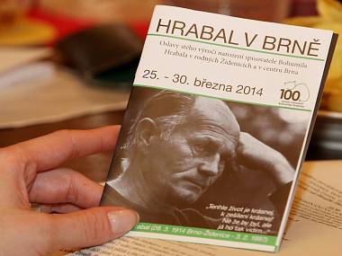 Hrabal v Brně... FOTO archiv