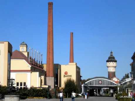 Nádvoří Plzeňského pivovaru. FOTO archiv
