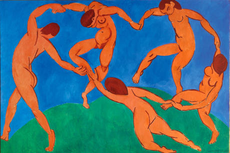 Henri Matisse: Tanec, 1910 (Ermitáž, Petrohrad). Repro archiv
