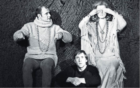 Vysockij-Hamlet (uprostřed) se stal pro tehdejší mládež idolem FOTO ARCHIV