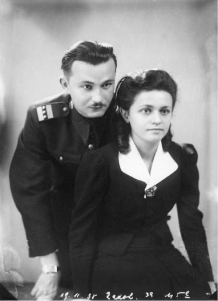 Alfréd Radok s manželkou Marií 
