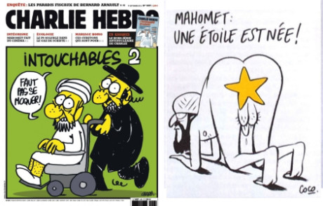 Muhammad: a star is born. Repro Charlie Hebdo