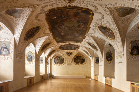 Barokní refektář Kláštera sv. Jiljí na Starém Městě v Praze. FOTO archiv