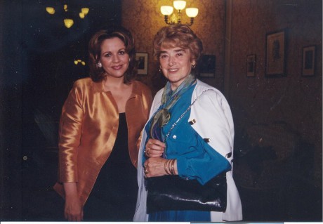 Dvě Rusalky – Renée Fleming a Milada Šubrtová, Praha, Rudolfinum, 31.7. 1999. FOTO archiv autora