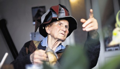 V roce 2012, na soalvě svých 90 let. FOTO JIŘÍ SALIK SLÁMA