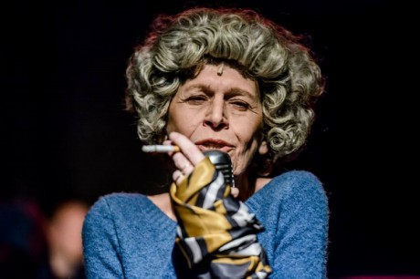 Olga Havlová v inscenaci Velvet Havel. FOTO KIVA