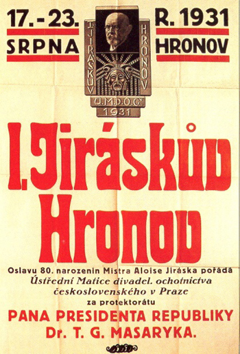 Hronov_jiraskuv_hronov_1931-poster