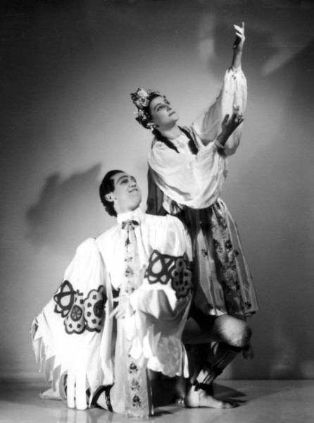 I. V. Psota a M. Figarová ve Slovanských tancích (1938). FOTO archiv NDB