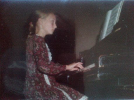 Klavíristka... FOTO soukromý archiv A.M.