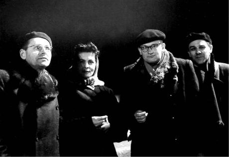 S delegací Svazu dramatických umělců v SSSR (druhý zprava), první polovina 60. let FOTO RODINNÝ ARCHIV