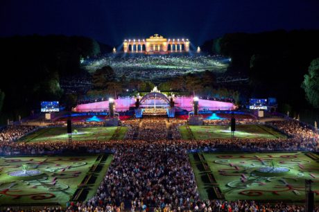 Koncert ze Schönbrunnu (pondělí 29. srpna, 20:20 h). FOTO archiv ČT