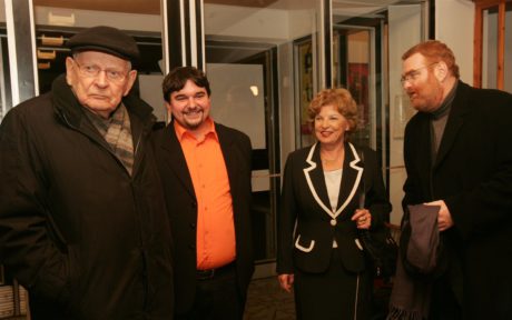 Na předpremiéře filmu Pamětnice (vpravo) v roce 2009. FOTO ONDŘEJ LITTERA