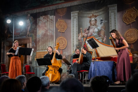 Soubor Concerto Scirocco v Trojském zámku. Foto Ivan Malý