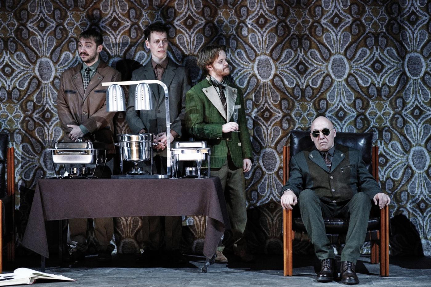 Kryštof Dvořáček, Tomáš Čapek, Marek Frňka a Robert Jašków v Divoké kachně