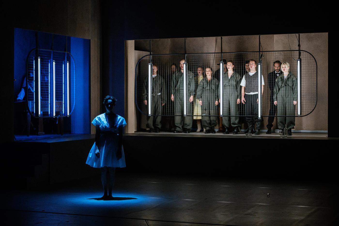 Fotografie z inscenace Gazda a roba