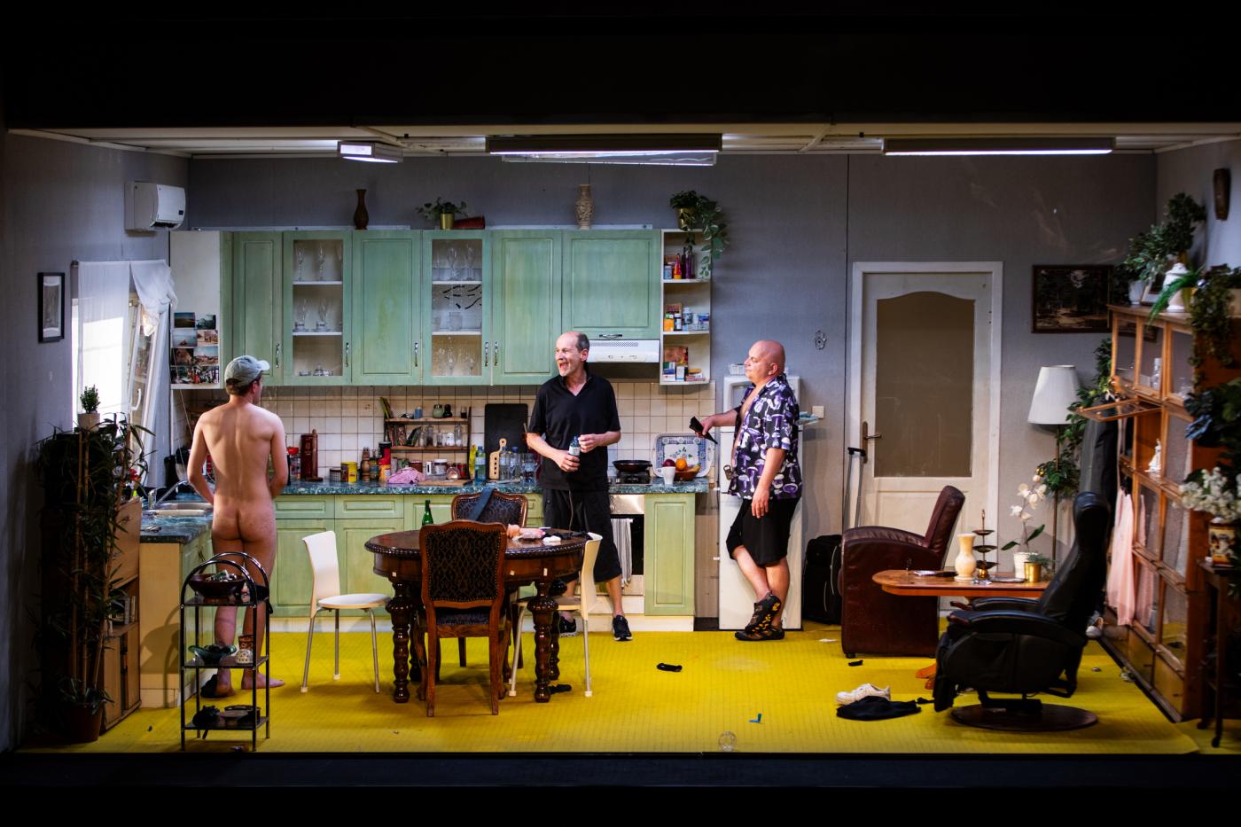 Erik Major, Ernő Fekete a Roland Rába v inscenaci Parallax