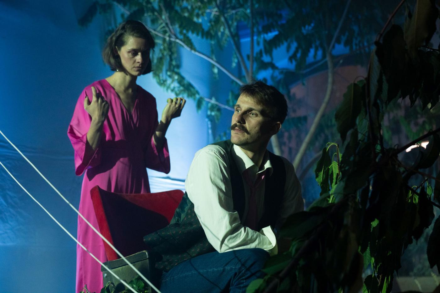 Andrea Uhlík Berecková a Dan Kranich jako rodina továrníků