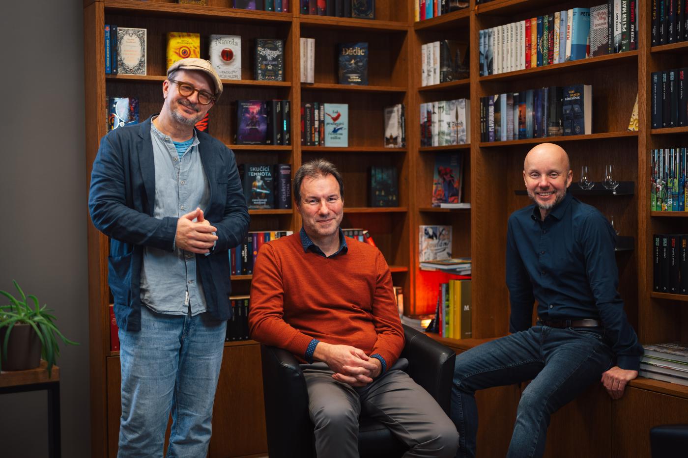 zleva: Martin Stör, Tomáš Reichel a Miroslav Balaštík