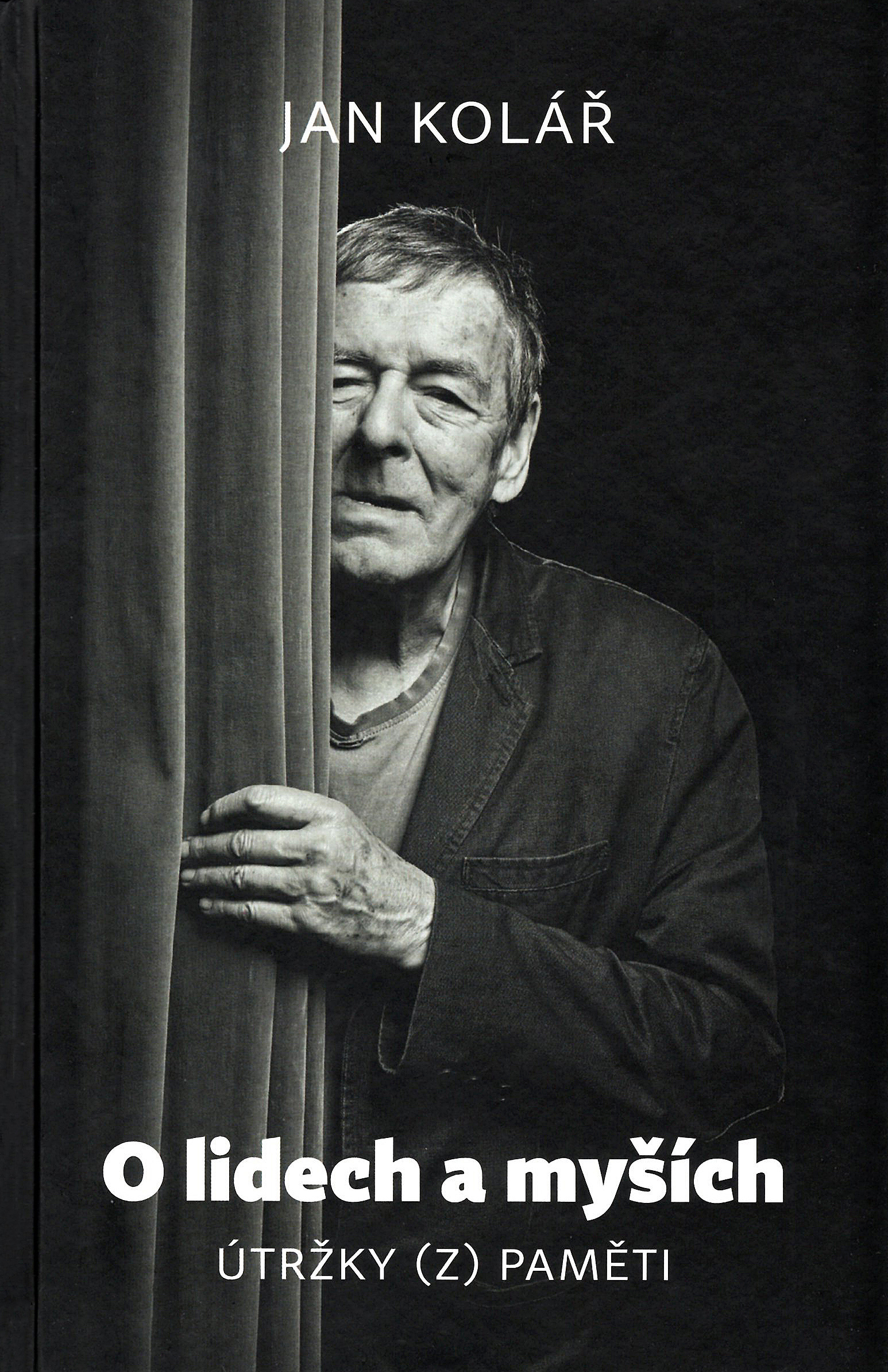 Obálka vzpomínek Jana Koláře O lidech a myších