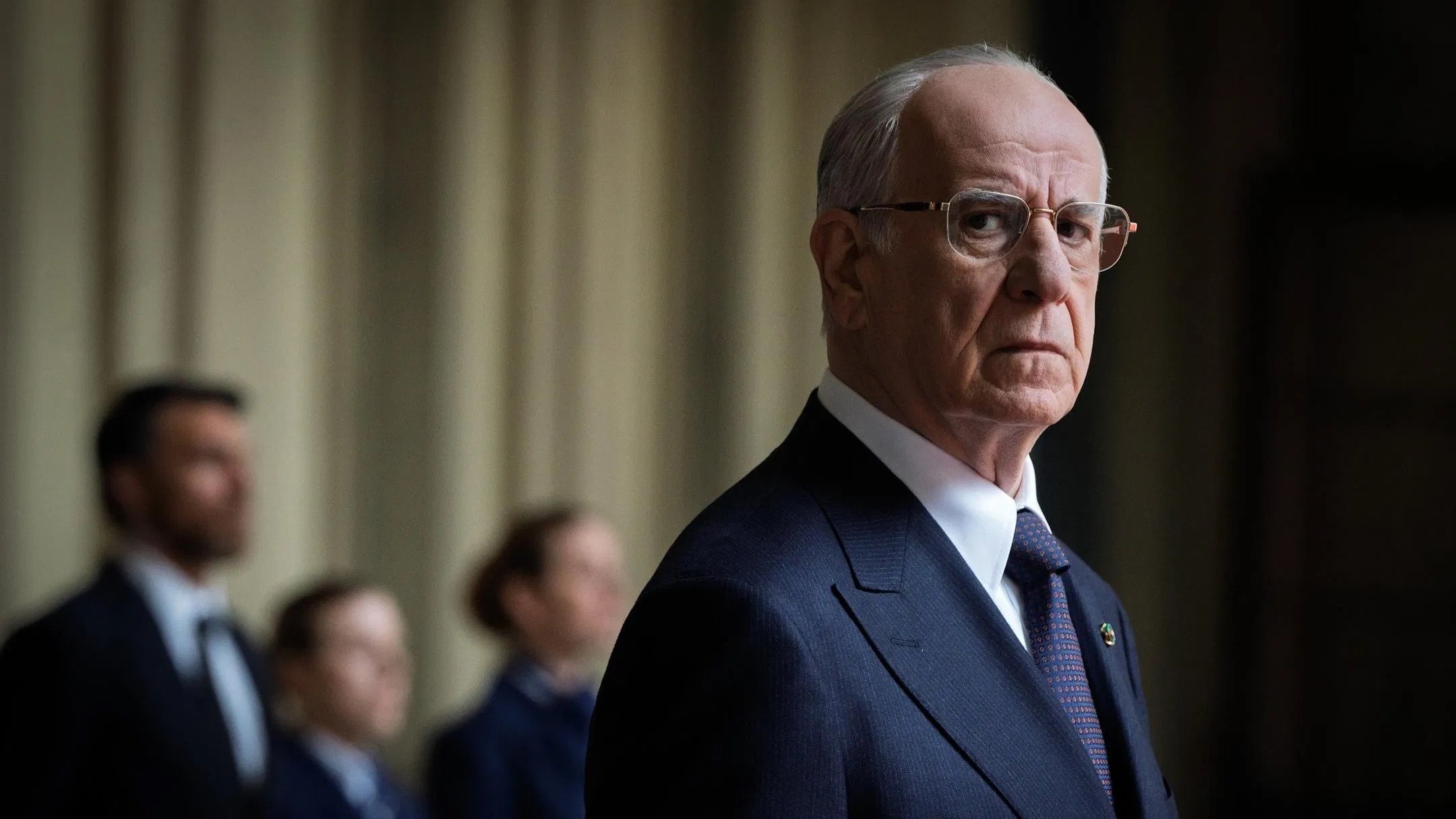 Nový film Paola Sorrentina o italském prezidentovi, jehož mandát se blíží ke konci. Na stole má dvě osobité žádosti o milost a návrh zákona o eutanazii. Toni Servillo za svou roli získal cenu pro nejlepšího herce na festivalu v Benátkách.