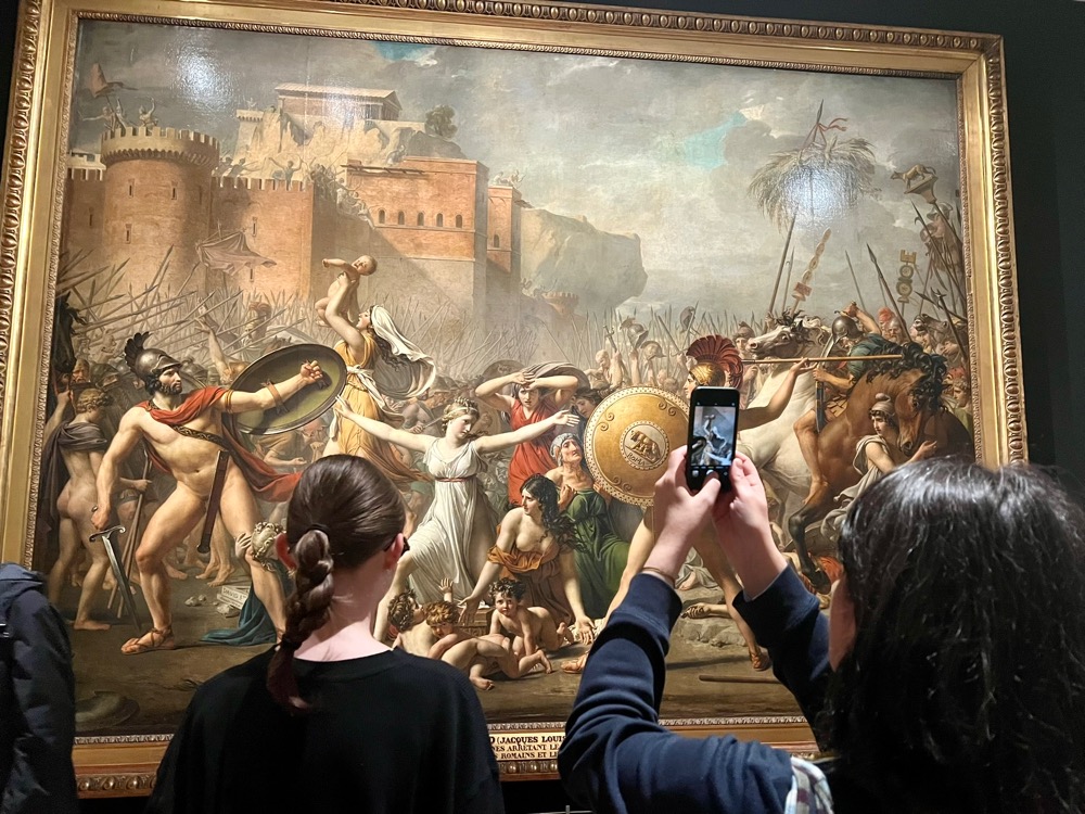 Sabinky, pohled do expozice 