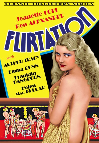  Flirtation New Starring: Ben Alexander, Franklin Pangborn & Jeanette Loff Director: Leo Birinski A naive farmer encounters a beautiful burlesque dancer on the streets of New York and is suckered into posing as her husband. Bonus: Everything's Ducky, 1934. Repro archiv