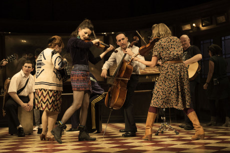 The west end cast of Once. Photo Credit Manuel Harlan