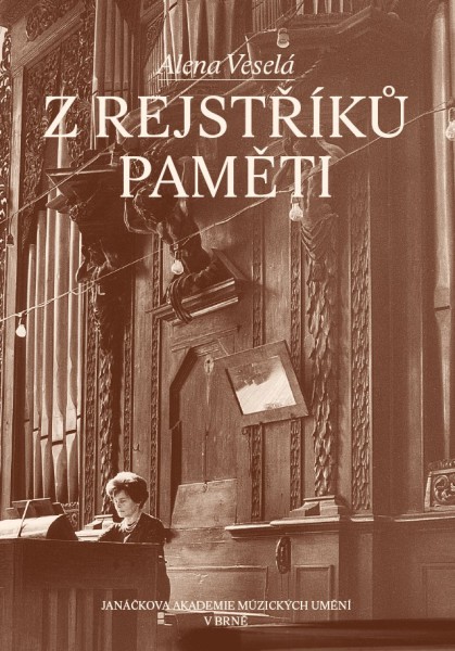 Kniha Z rejstříků paměti, vydávaná k devadesátinám prof. Aleny Veselé, přináší živé svědectví o devadesáti letech prožitých s hudbou a ve službách hudbě v nejširším smyslu slova, neboť hudba provázela Alenu Veselou od nejútlejšího dětství. Před očima nám ožívají postavy jako Zdeňka Illnerová, Janáčkova žačka a první učitelka klavíru Aleny Veselé, či prof. František Michálek, který určil její směřování tím, že jí doporučil studium hry na varhany. Setkáváme se s Václavem Talichem, Vítězslavem Novákem, Vítězslavou Kaprálovou či Rudolfem Firkušným… Sledujeme osudy Janáčkovy akademie od jejího založení až po současnost, včetně pohnutého období změn v letech 1990–1997, kdy Alena Veselá stála v čele akademie. Alenu Veselou poznáváme také jako pedagožku, vášnivou milovnici sportu, provázíme ji na jejích zahraničních koncertních cestách. Rejstříky paměti Aleny Veselé zaznamenaly mnoho pozoruhodného, co je pro nás nejen vzácným zdrojem autentického poznání brněnského kulturního života dvacátého století, ale i širších souvislostí společenských a politických (prof. PhDr. Václav Cejpek). Repro JAMU Brno