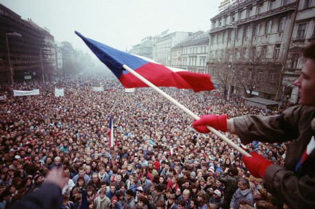 Vánoce 1989 v Praze. FOTO archiv