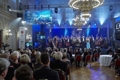 Závěrečný večer Golden prague na Žofíne. FOTO archiv ČT