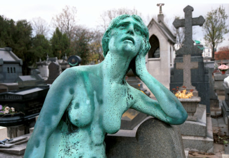 Pere Lachaise Cemetery - Paris. FOTO archiv