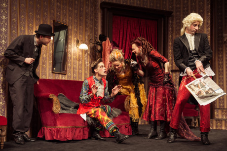 Josef Čepelka, David Smečka, Kristýna Kociánová, Isabela Smečková Bencová, Miroslav Zavičár. Foto: Petr Neubert.