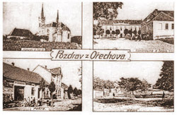 Obec Ořechov se nachází 15 km jihozápadně od Brna. Repro archiv