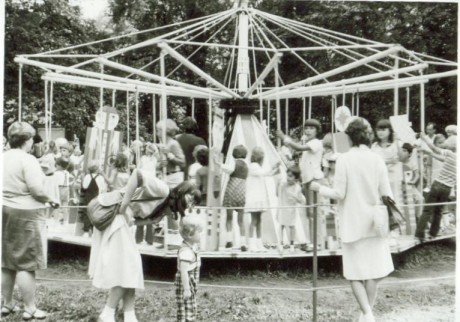 29.8.1985 Divadelní pouť na Střeleckém ostrově. FOTO VENCOVY FOTKY