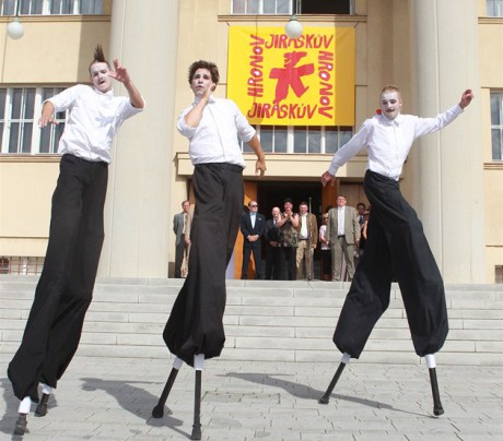 Lenka Lázňovská vyvrátila domněnky o stěhování festivalu do jiného města. FOTO archiv JH