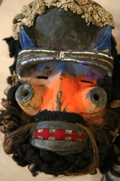 Návštěvníci na výstavě uvidí i rozmanité africké a americké rituální masky z bohatých sbírek Náprstkova muzea asijských, afrických a amerických kultur. FOTO archiv NM