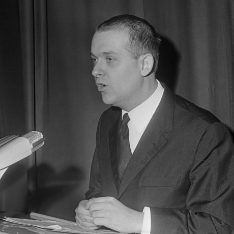 Na studentském festivalu v Amsterodamu 28. ledna 1967. FOTO Wikipedie