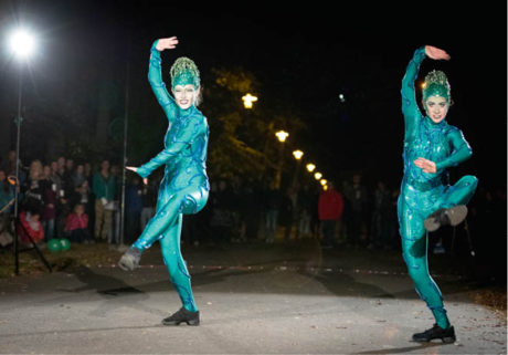 Shakespeare v parku aneb Sen noci ostravské  Společná venkovní akce tvůrců projektu Foto Martin Kusyn