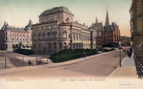 Budova DFXŠ před rokem 1918. Repro archiv