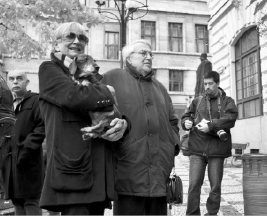 Jelena Mašínová a Pavel Kohout
